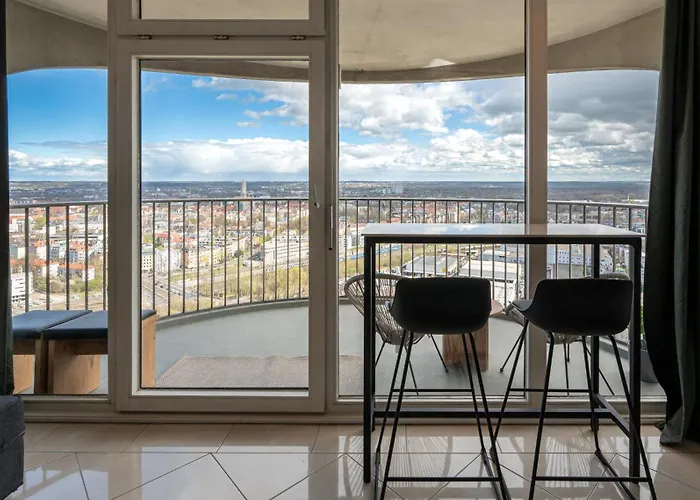 In Der 30. Etage, Tolle Aussicht, Zentral 奥格斯堡