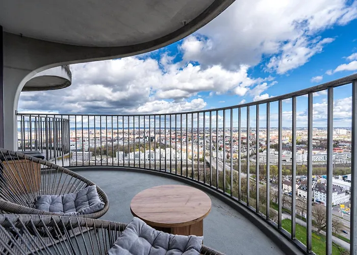 In Der 30. Etage, Tolle Aussicht, Zentral 奥格斯堡